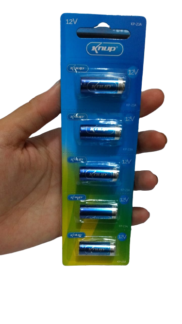  - Pilhas - Central - unidade    Cod. PILHA KP-23A Pilha de litio 12V KP-23A